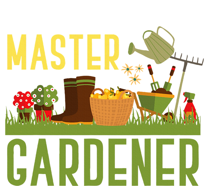 Master Gardener Funny Garden Gift Gardening T-Shirt