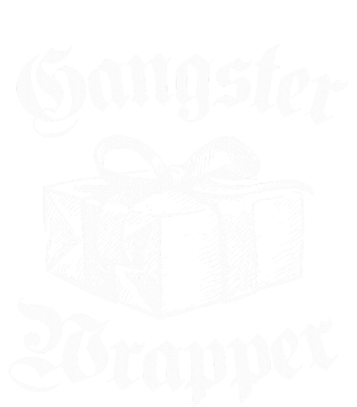 Gangster Wrapper Funny Christmas Santa Xmas Holiday Gift T-Shirt