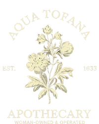 Feminist Aqua Tofana Apothecary Vintage Design T-Shirt