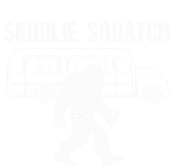 Sasquatch Skoolie Cryptid Bigfoot Converted School Bus T-Shirt