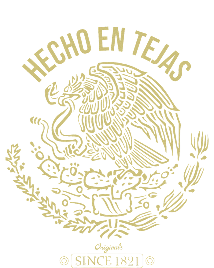 Playera Hecho En Texas Hecho En Tejas Cinco De Mayo Gift Cropped Pullover Crew