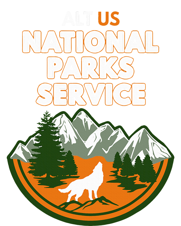 Resist Alt Us National Parks Service T-Shirt