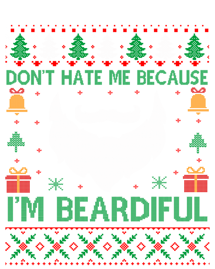 Best Ugly Christmas With Beard Gift T-Shirt