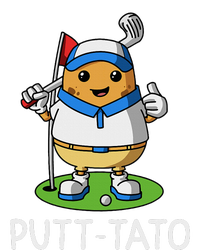 Putt Tato Golfing Potatoes Potato Funny Golf Player Pun T-Shirt