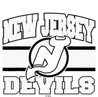 New Jersey Devils Stripe Red Ladies Essential Tank