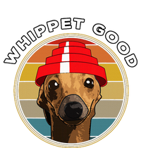 Whippet Good Funny 80S Music Dog Design T-Shirt