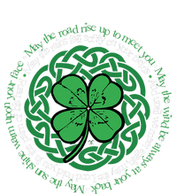 Irish Blessing Celtic Knot & 4 Leaf Clover Luck Version B T-Shirt