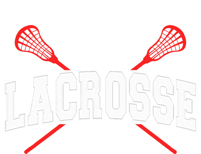 Lacrosse Red Crossed Sticks Sweatshirt