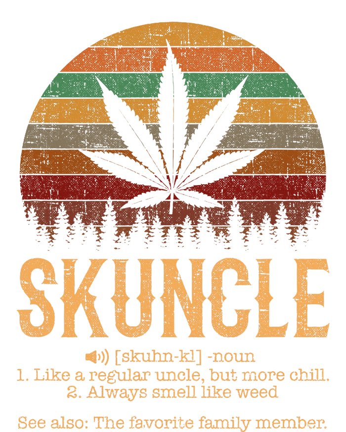 Skunkle Weed Smoker Funny Weed Marijuana T-Shirt