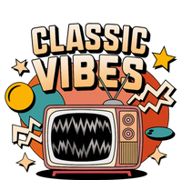 Classic Vibes Vintage Retro Tv Gift T-Shirt