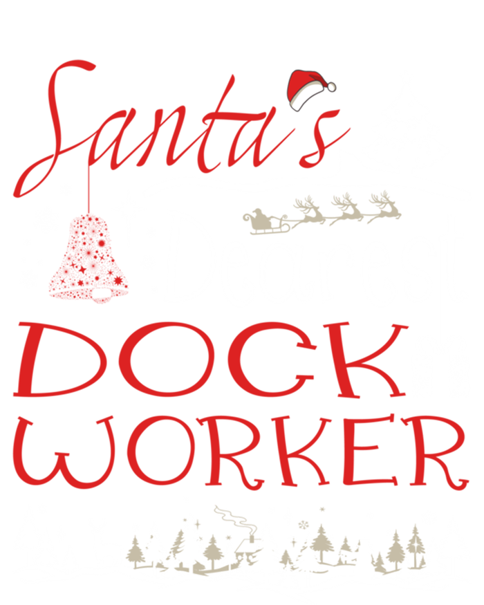 Dock Worker Xmas Job Funny Christmas Gift Tall T-Shirt