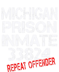 Michigan Prisoner Inmate Costume Performance Long Sleeve Polo