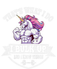 I Bulk Up Funny Unicorn Workout Training T-Shirt