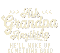 Retro Ask Grandpa Anything Funny Dad Daddy Fathers Day Sustainable Beanie