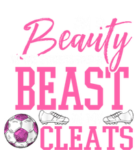 Soccer Beauty In The Street Beast In My Cleats Gift Women's V-Neck T-Shirt