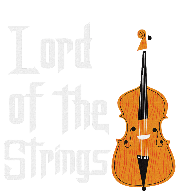 Lord Of The Strings Double Bass Musician Funny Orchestra T-Shirt