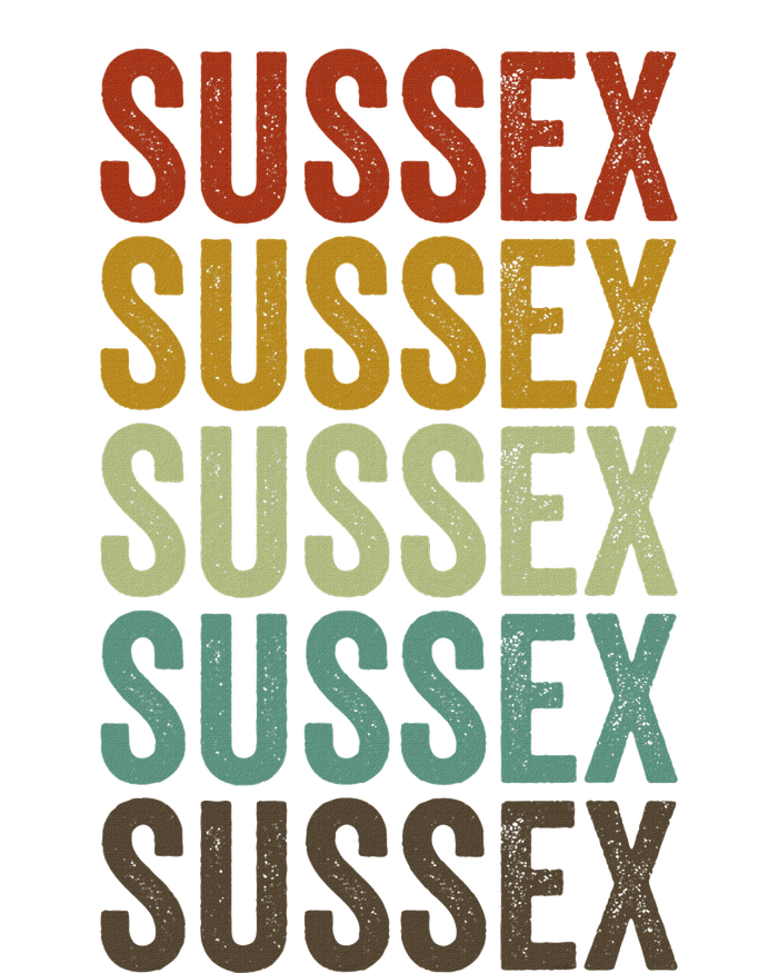 Sussex City Retro T-Shirt