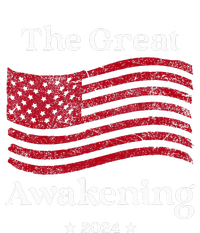 The Great Awakening 2024 Election Usa Flag Dry Zone Grid Polo