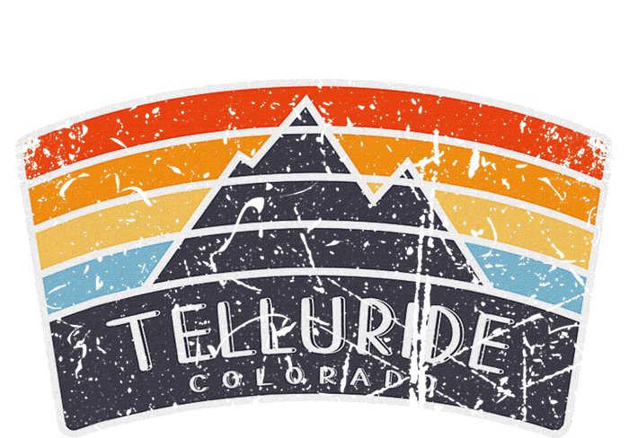 Telluride Colorado Mountain Vacation Art Graphic T-Shirt