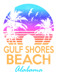 Gulf Shores Beach Alabama Retro Vintage Sunset Summer Vibe Gift T-Shirt