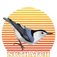 White Breasted Nuthatch Bird Birdlover Birdwatcher Biologist T-Shirt