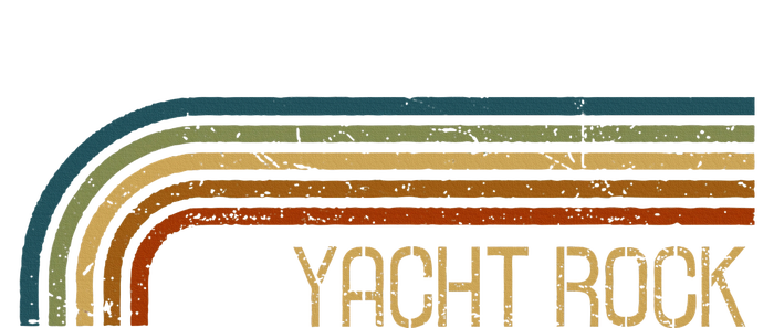 Vintage Yacht Rock Retro Stripes T-Shirt