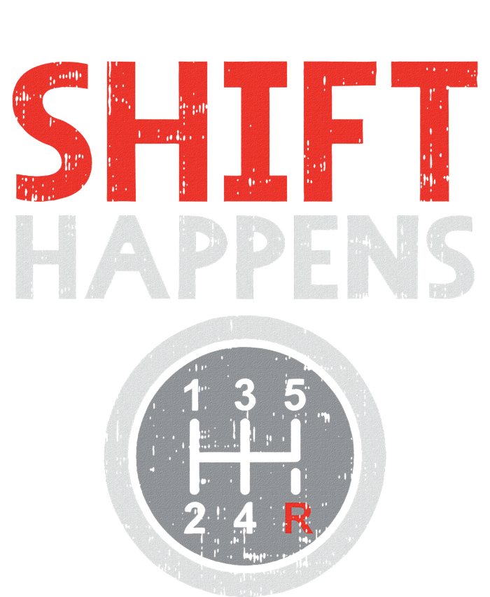 Shift Happens Funny Car Gear Pun Race Driver Racing Gift Kids Hoodie