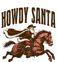 Howdy Santa Cow Christmas Country Gift T-Shirt