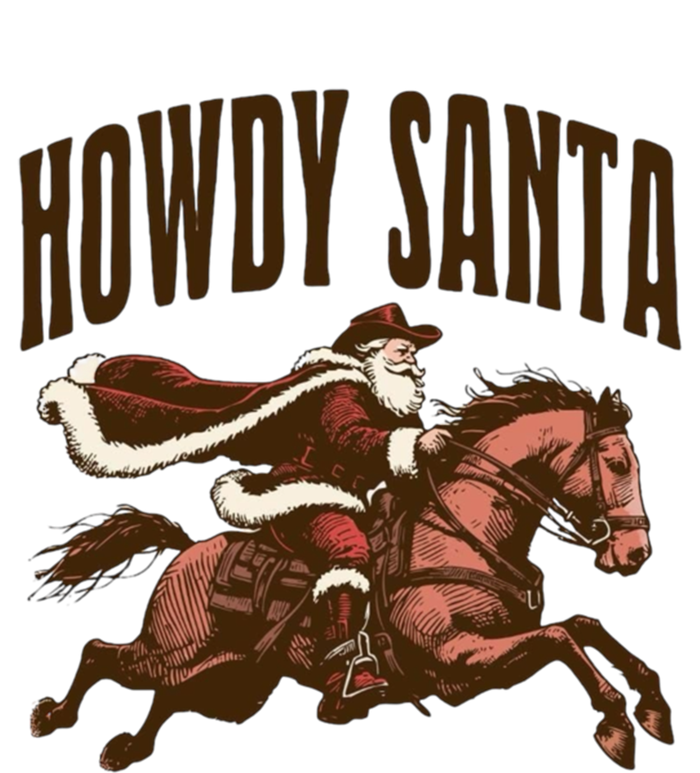 Howdy Santa Cow Christmas Country Gift T-Shirt