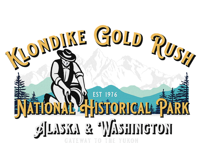 Skagway Klondike Gold Rush National Historical Park Souvenir Canvas