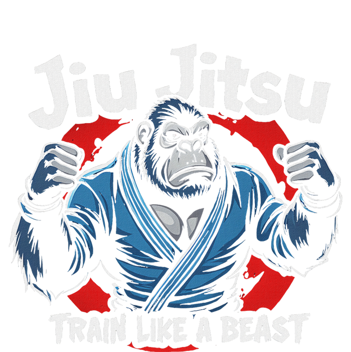 Jiu Jitsu Gorilla Train Like A Beast Canvas