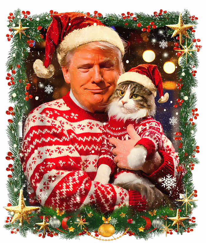 Funny Trufunny Trump Christmas Smp Christmas Sweater For Cat Lovers Xmas Pajamas Sweatshirt