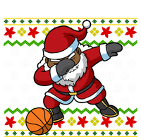 Christmas Black African American Santa Claus Basketball Great Gift T-Shirt