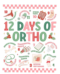 12 Days Of Ortho Christmas Orthopedic Team Winter Holiday Funny Gift Premium Hoodie