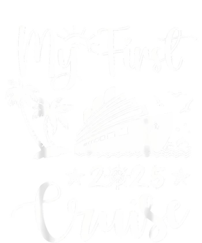 My First Cruise 2025 Family Vacation Cruise Ship Travel Women's Long Sleeve Flannel Pajama Set 