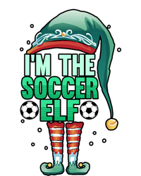 Christmas IM The Soccer Elf Football Goalie Goaltender Gift Insulated Varsity Jacket