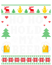 Beer Ugly Christmas Ho Ho Hold My Beer Ing Great Gift T-Shirt