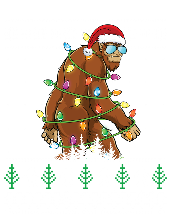 Christmas Bigfoot Funny Ugly Xmas Great Gift T-Shirt