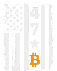 Usa 47th Flag Bitcoin Design – Trump Crypto Magnet