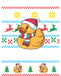 Duck The Halls! Ugly Christmas Jumper Funny Santa Claus Meme Gift Kids T-Shirt