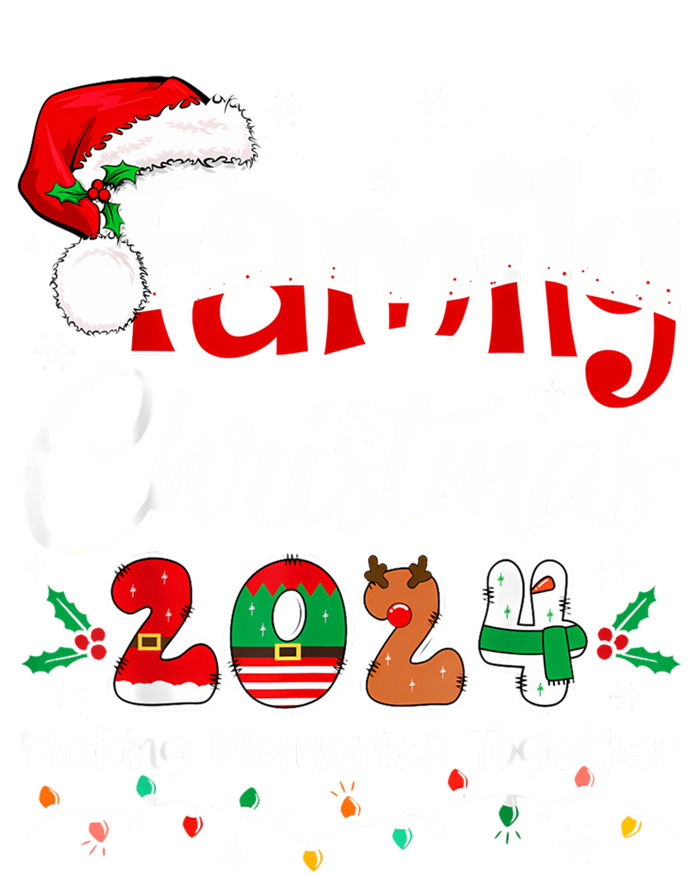 Family Christmas 2024 Matching Outfit Xmas Squad Santa Funny Gift T-Shirt