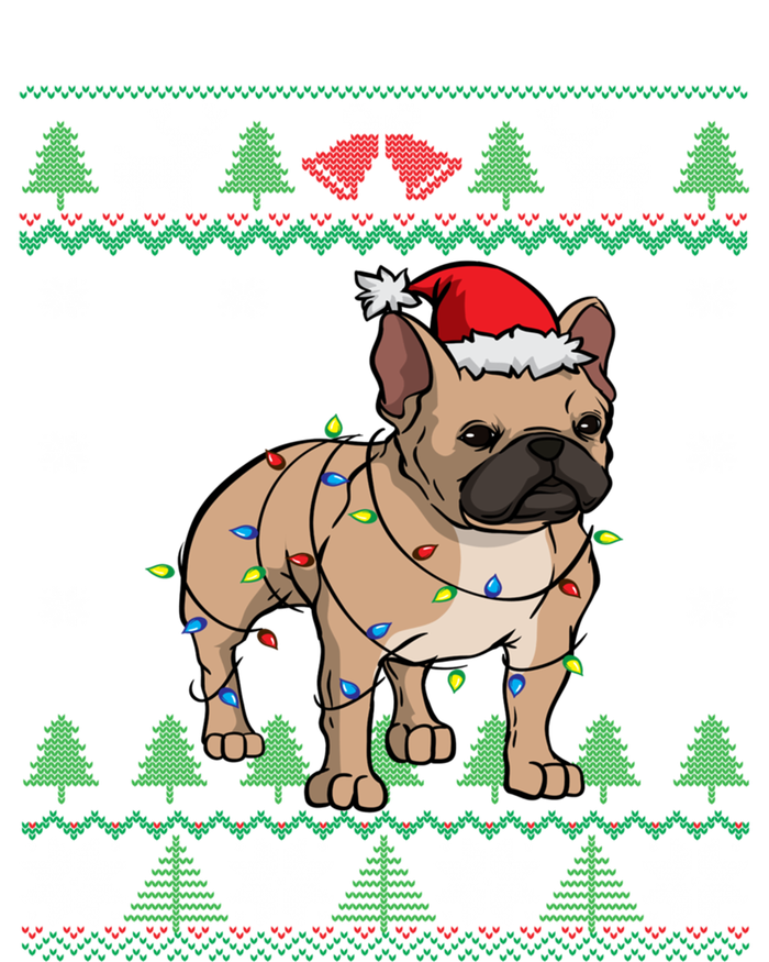 Frenchie Dog Santa French Bulldog Christmas Gift T-Shirt