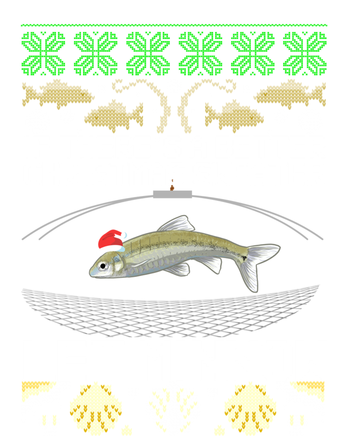 Funny Christmas Minnow Bait Fish Trap Angler Fishing Gift T-Shirt