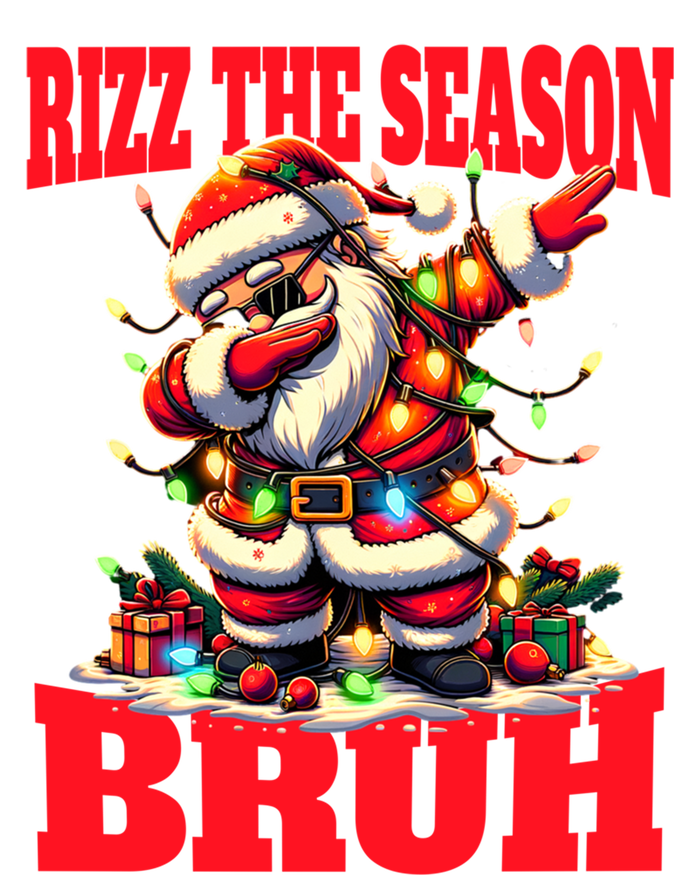 Funny Christmas Rizzmas Santa Xmas Rizz The Season Bruh Meaningful Gift T-Shirt