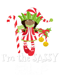 IM The Sassy Elf African American 1 Matching Christmas Cute Gift T-Shirt