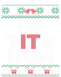 Le Tits Now Funny Xmas Let It Snow Ugly Christmas Gift Sweatshirt