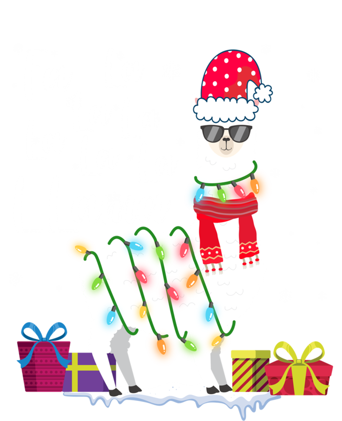 Llama Christmas Fa La La Lama Funny Xmas Lover Gift T-Shirt