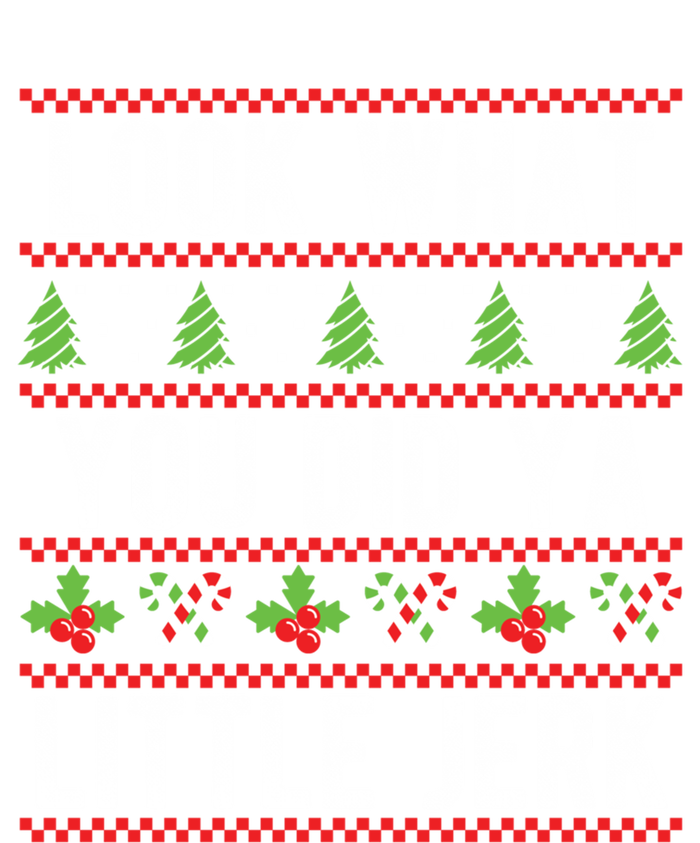 Look What You Did Ya Little Jerk Christmas Holiday Xmas Cool Gift T-Shirt