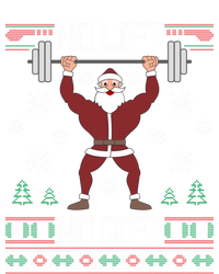 No Lift No Gift Ugly Christmas Santa Claus Gym Gift T-Shirt