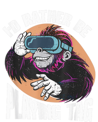 Bruh ID Rather Be Playing Tag Monkey Video Game Gorilla T-Shirt